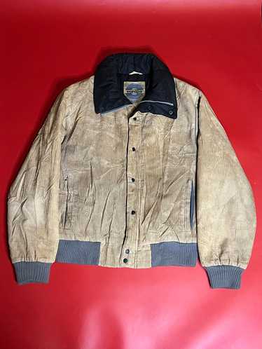 80’s Tan Heavy Corduroy Jacket