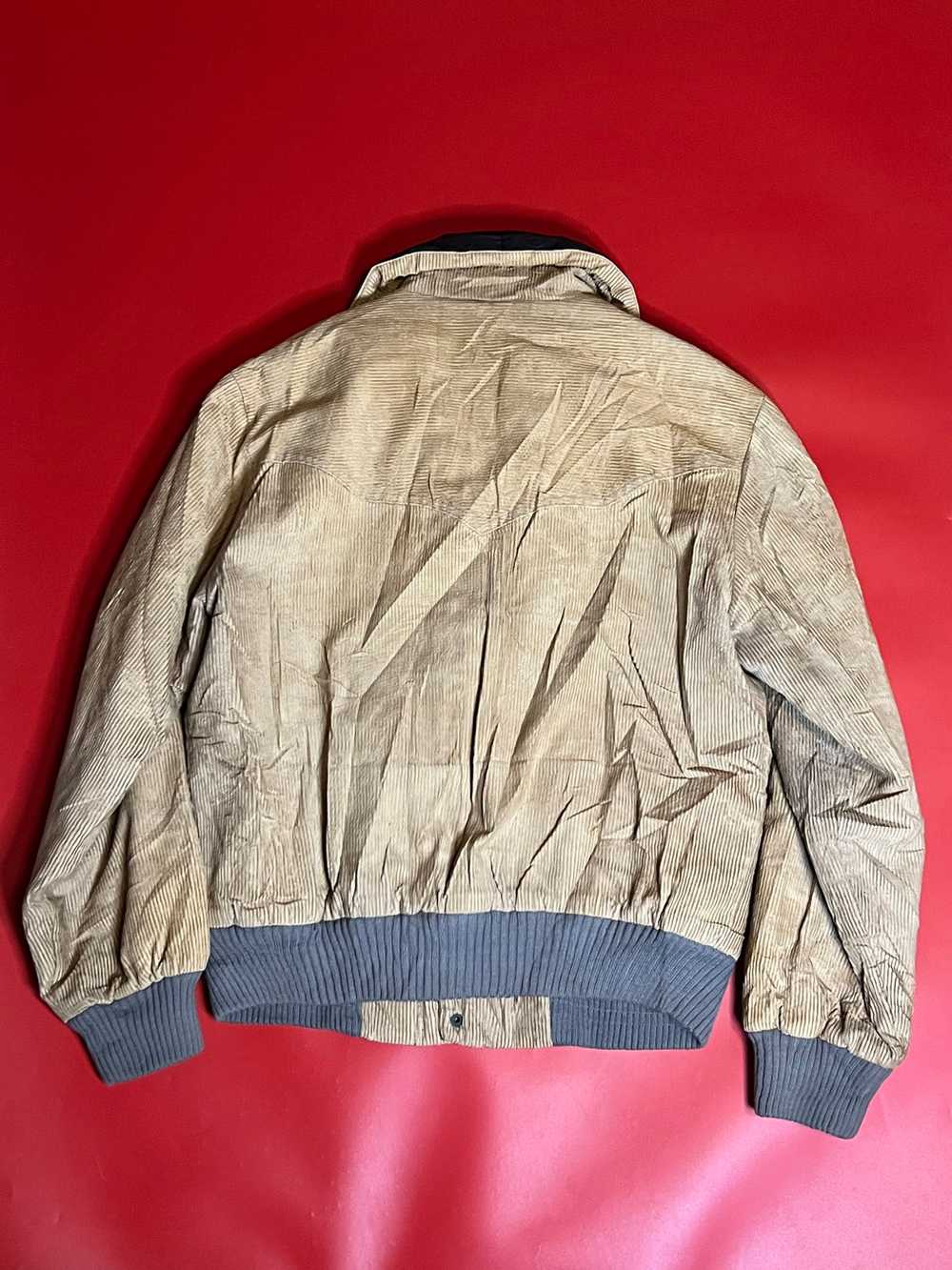 80’s Tan Heavy Corduroy Jacket - image 3