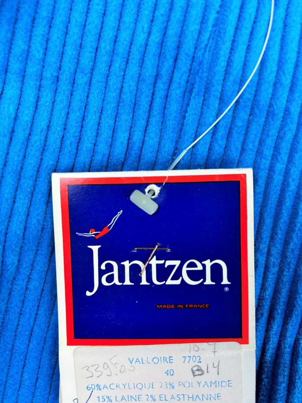 Ski overalls in blue corduroy by Jantzen Circa 19… - image 4