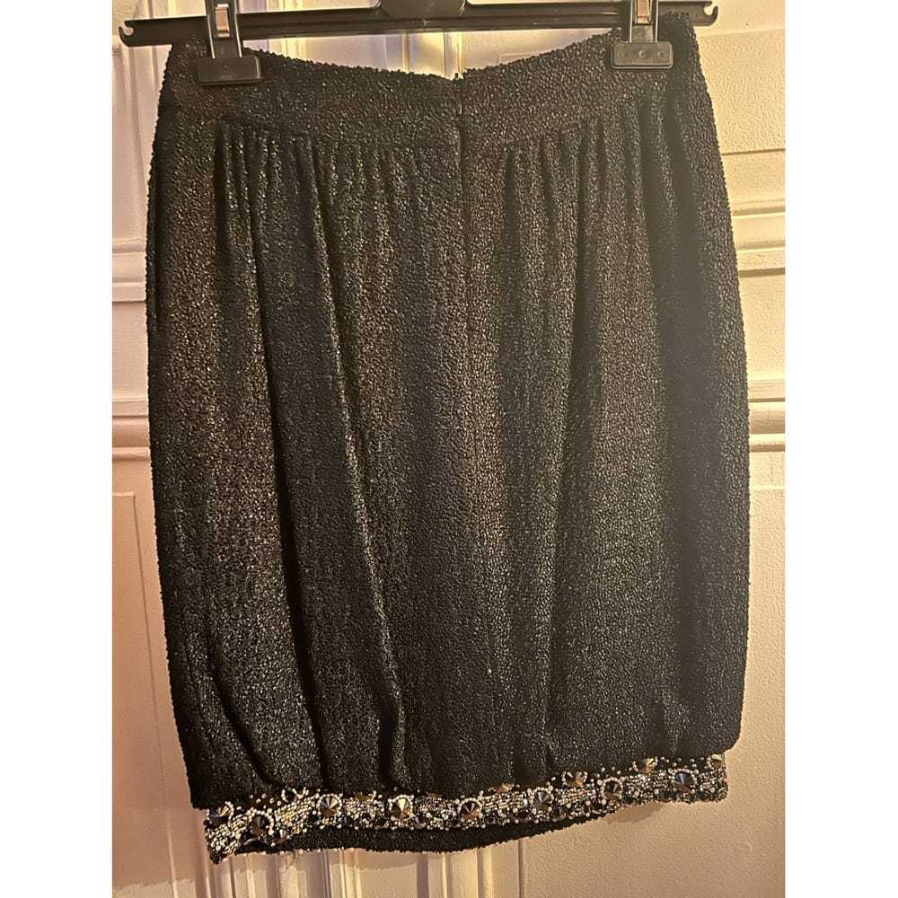 Chanel Silk mid-length skirt - image 5