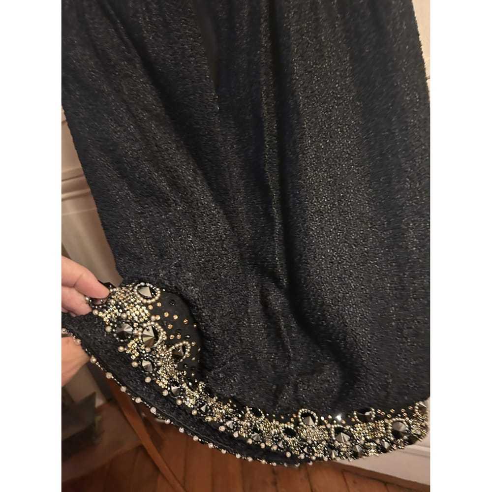 Chanel Silk mid-length skirt - image 8