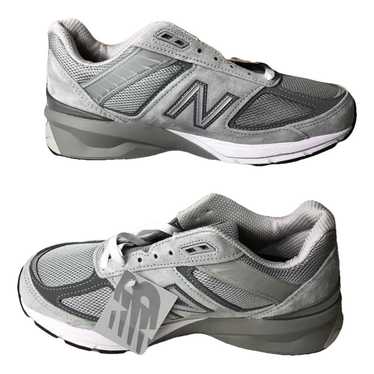 New Balance 990 leather trainers