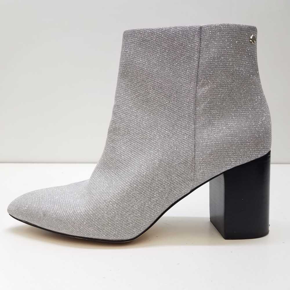 Kate Spade Giselle Silver Sparkle Ankle Boots Wom… - image 2