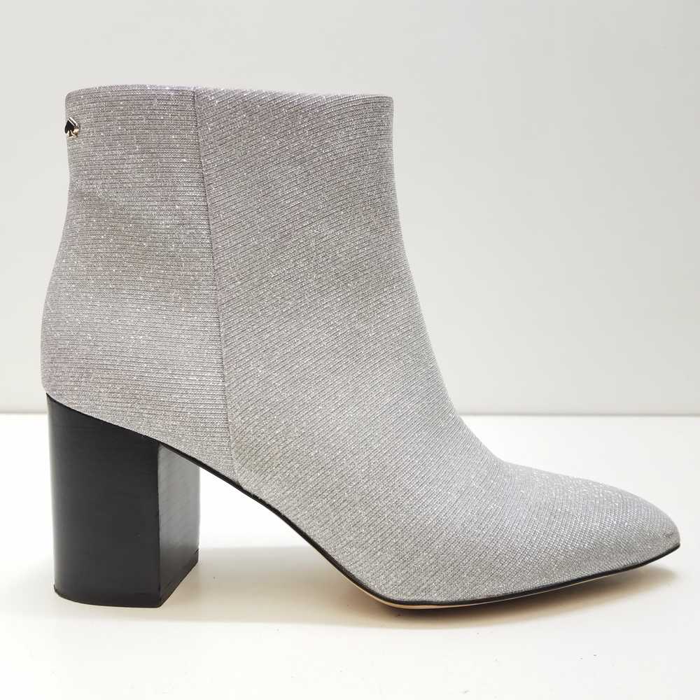 Kate Spade Giselle Silver Sparkle Ankle Boots Wom… - image 5