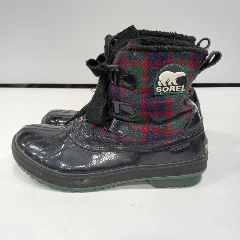 Women's Sorel Tivoli Plaid Duck Waterproof Rain B… - image 3