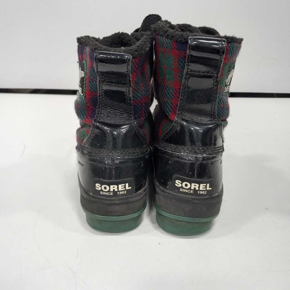 Women's Sorel Tivoli Plaid Duck Waterproof Rain B… - image 4