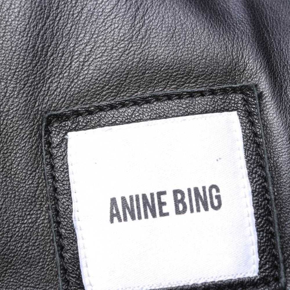 Anine Bing Leather biker jacket - image 5