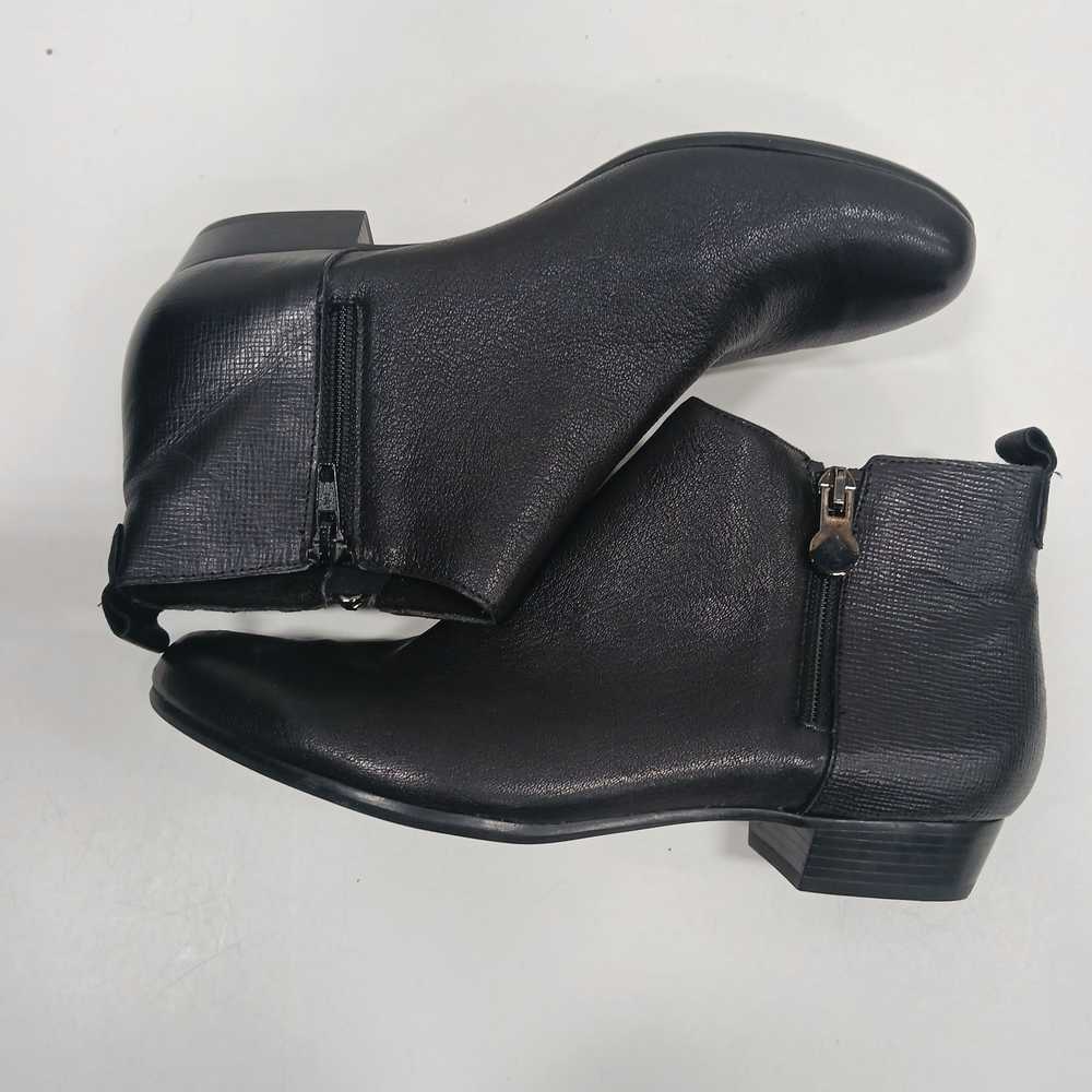 Munro American Nordstrom Black Leather Bootie Sty… - image 4