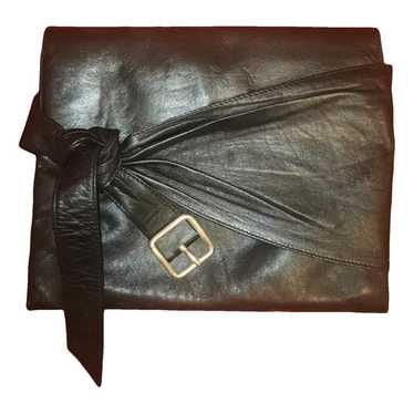Gianni Versace Leather clutch bag - image 1