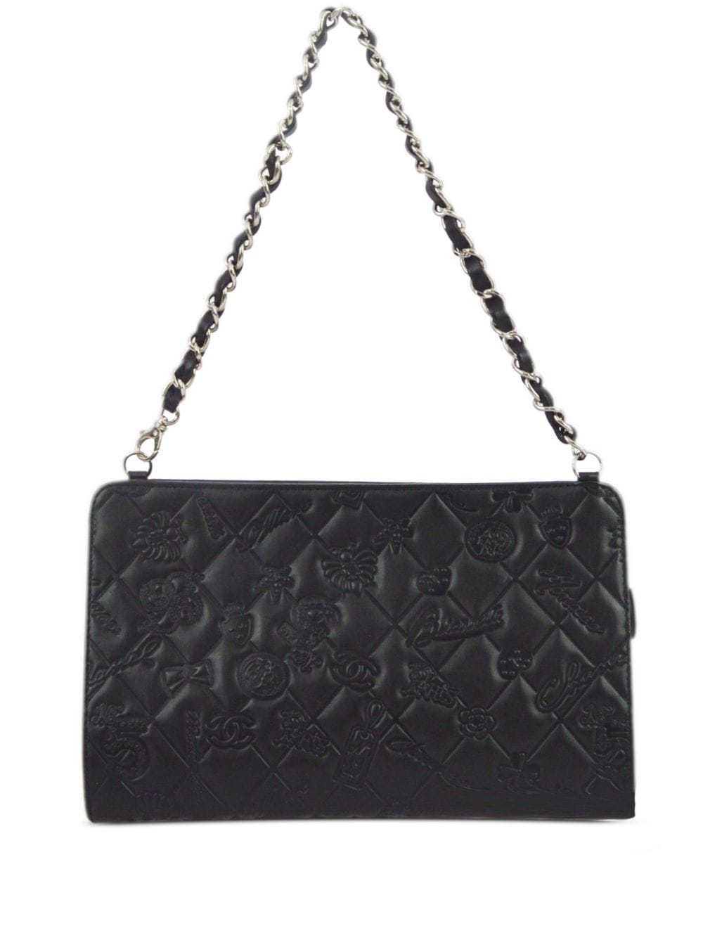 CHANEL Pre-Owned 2010 Icon Chain handbag - Black - image 1