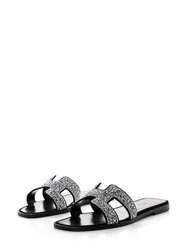 Hermès Pre-Owned Oran sandals - Silver