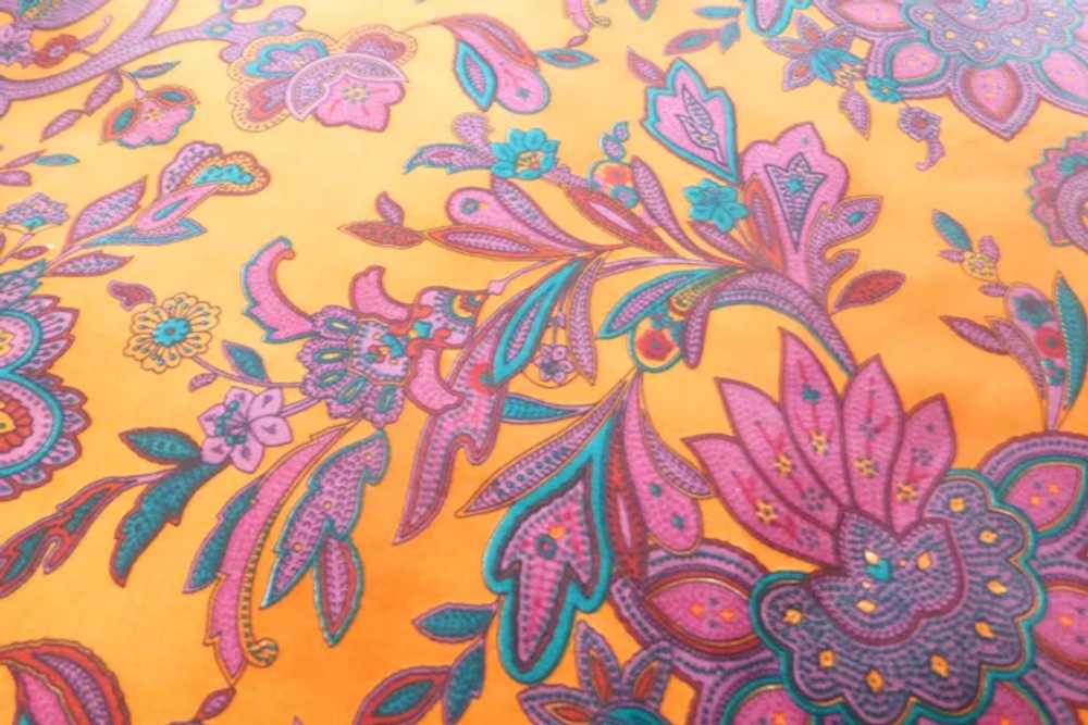 Vintage Italian Silk Scarf 34 Inch - image 6