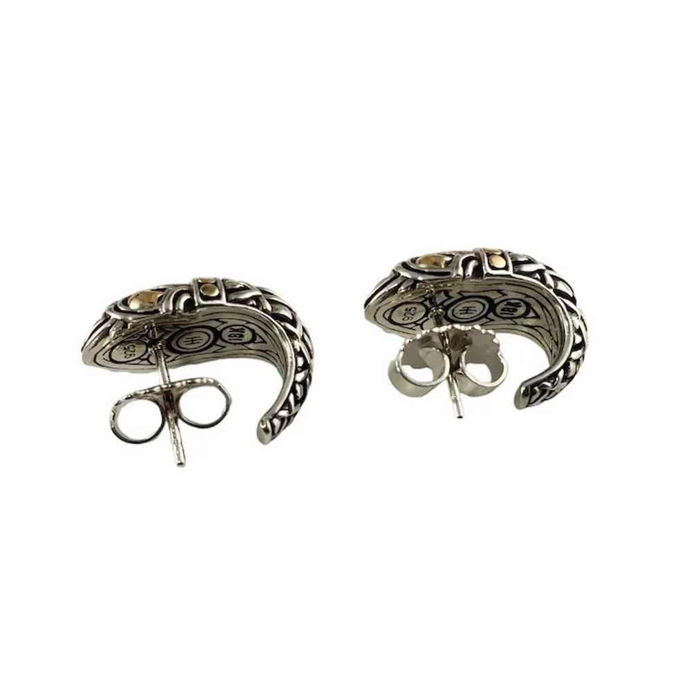 John Hardy Sterling Silver and 18 Karat Yellow Go… - image 7