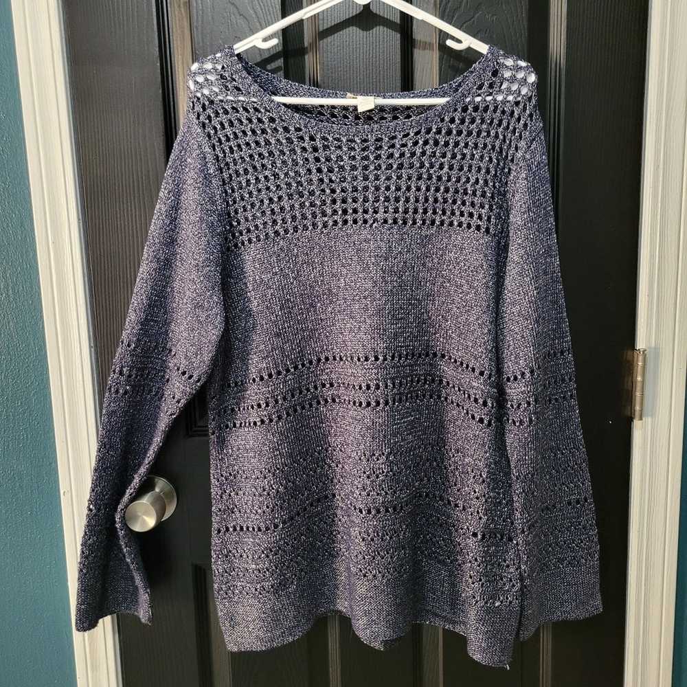 Chico's Size 3 sweater - image 3