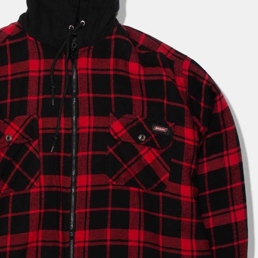 Men’s Dickies Hoodie shirt Jacket Size XL Inside … - image 4