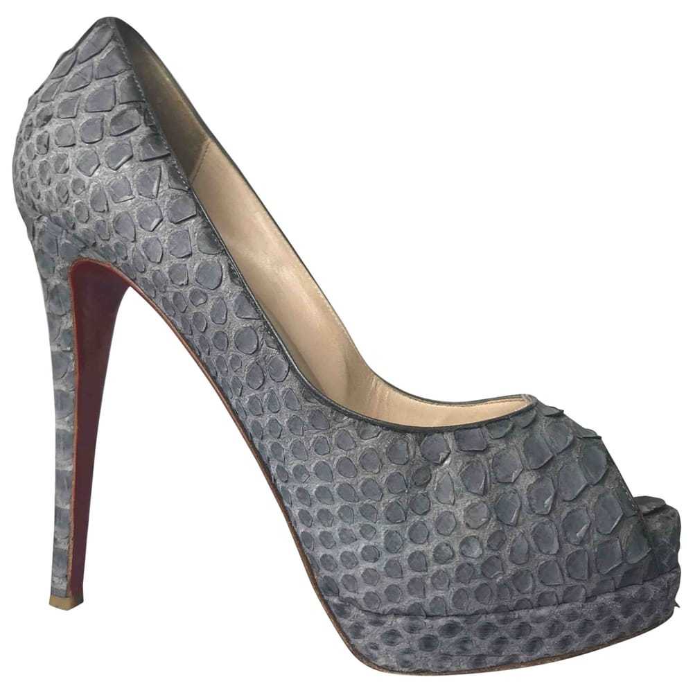 Christian Louboutin Python heels - image 1