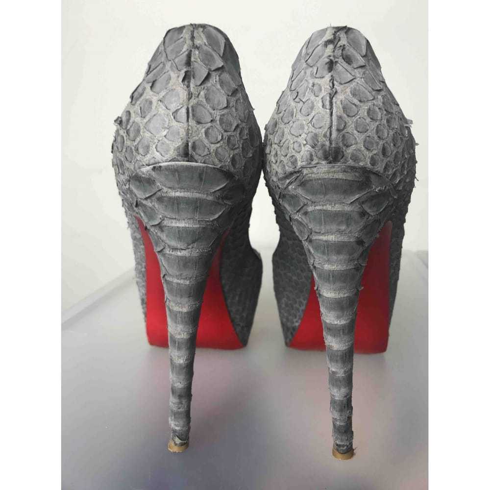 Christian Louboutin Python heels - image 4