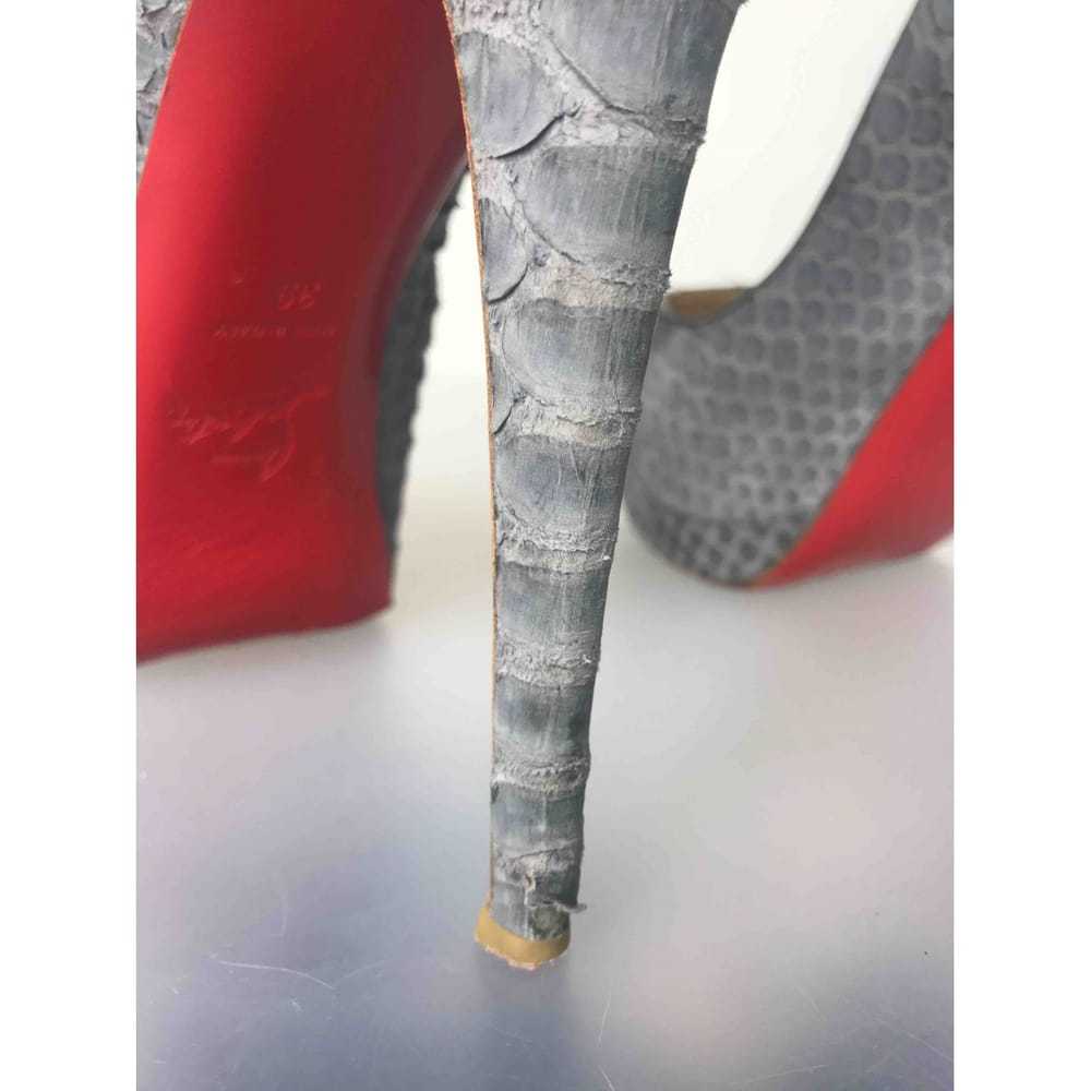 Christian Louboutin Python heels - image 6