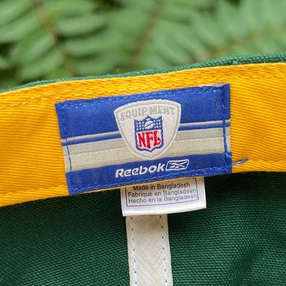 Vintage Reebok NFL Green Bay Packers Strapback Ha… - image 4