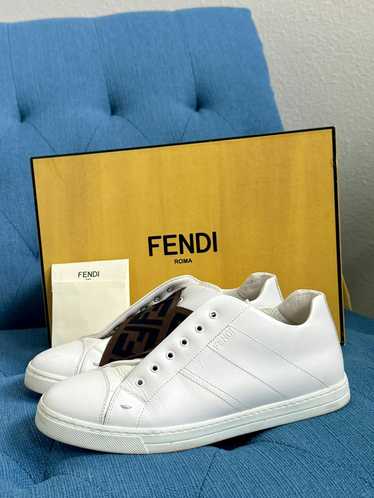 Fendi Fendi White Low Top Sneakers