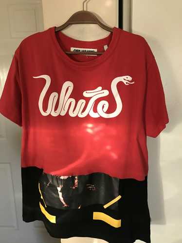 Off-White off-white half and half tee