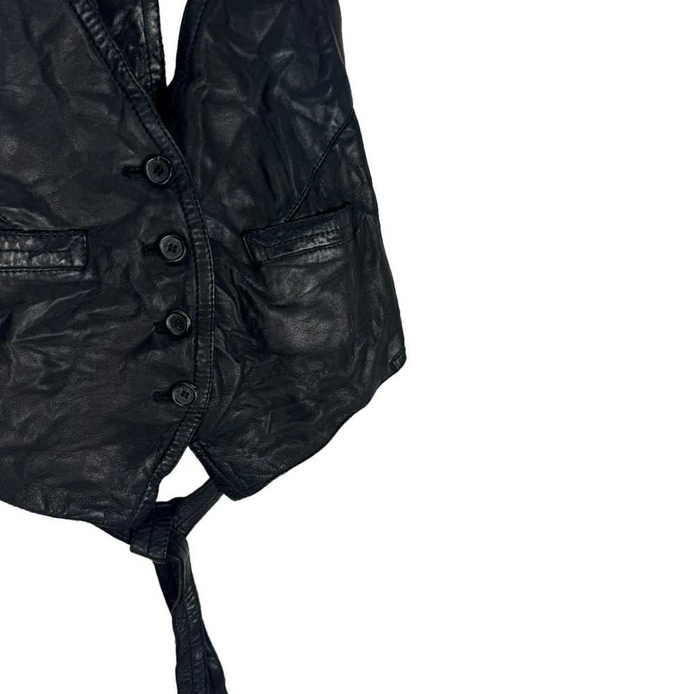 ジャケット・アウター Neil Barrett 06ss Washer Leather Vest Neils Barrett Leather Jacket – Justin Reed