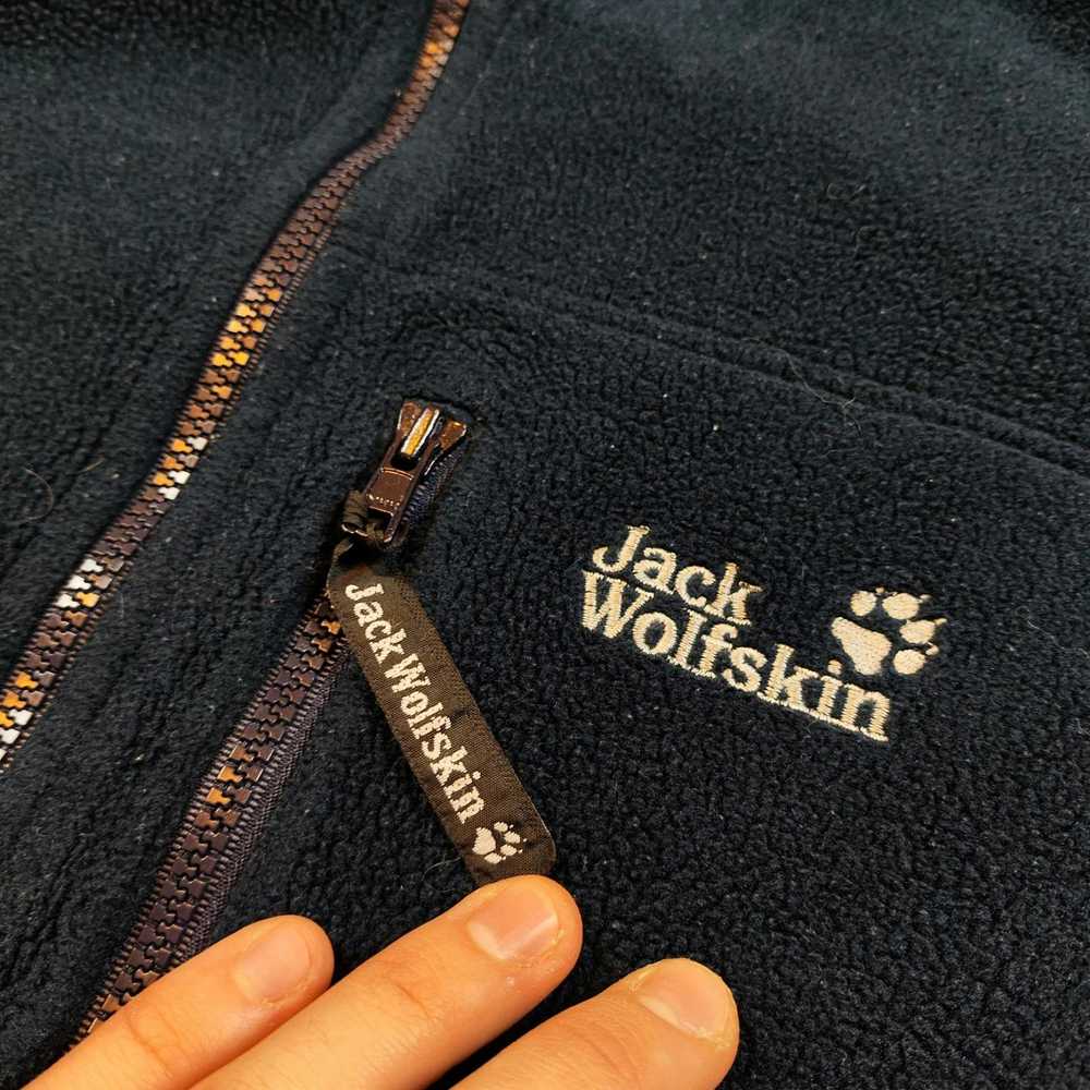 Jack Wolfskins × Vintage Jack Wolfskin Fleece swe… - image 2