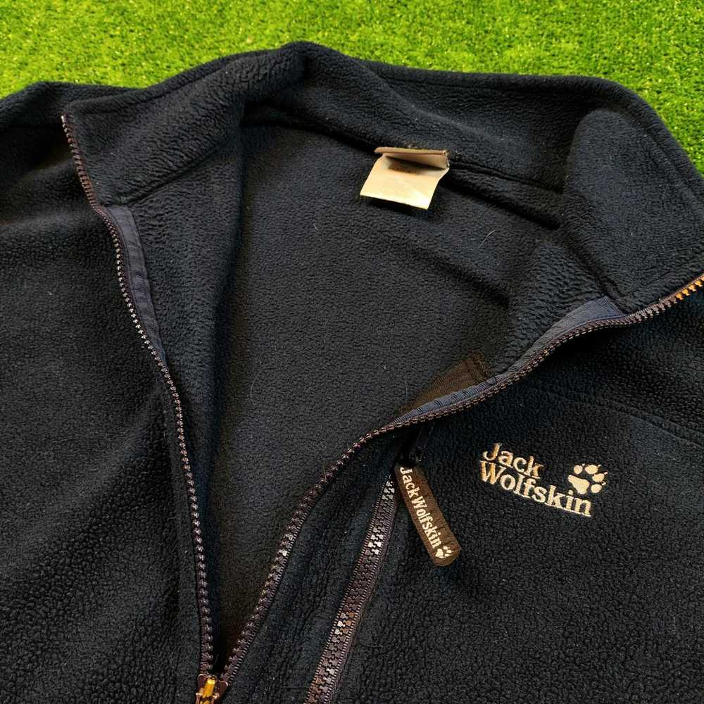 Jack Wolfskins × Vintage Jack Wolfskin Fleece swe… - image 3