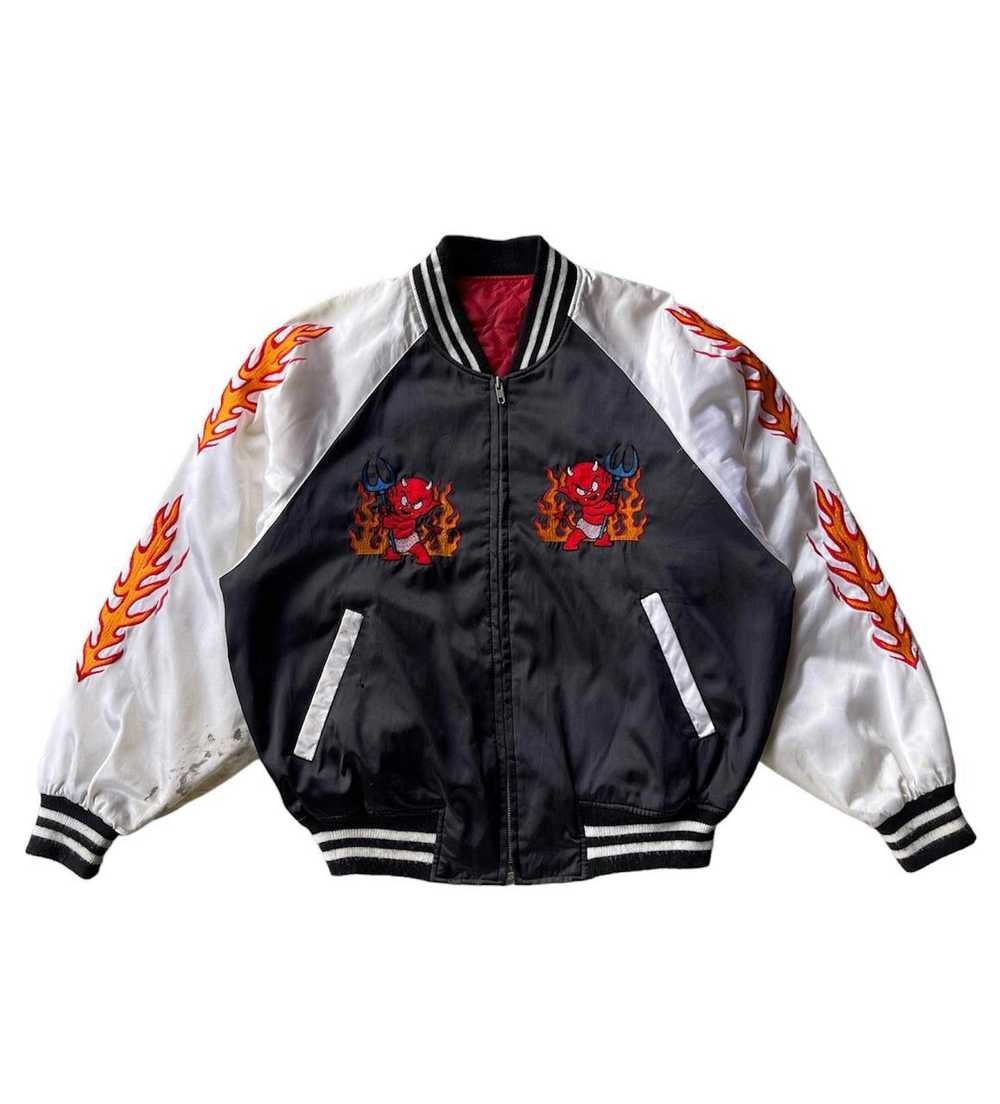Bomber Jacket × Streetwear × Vintage RARE🔥🔥 VTG… - image 2