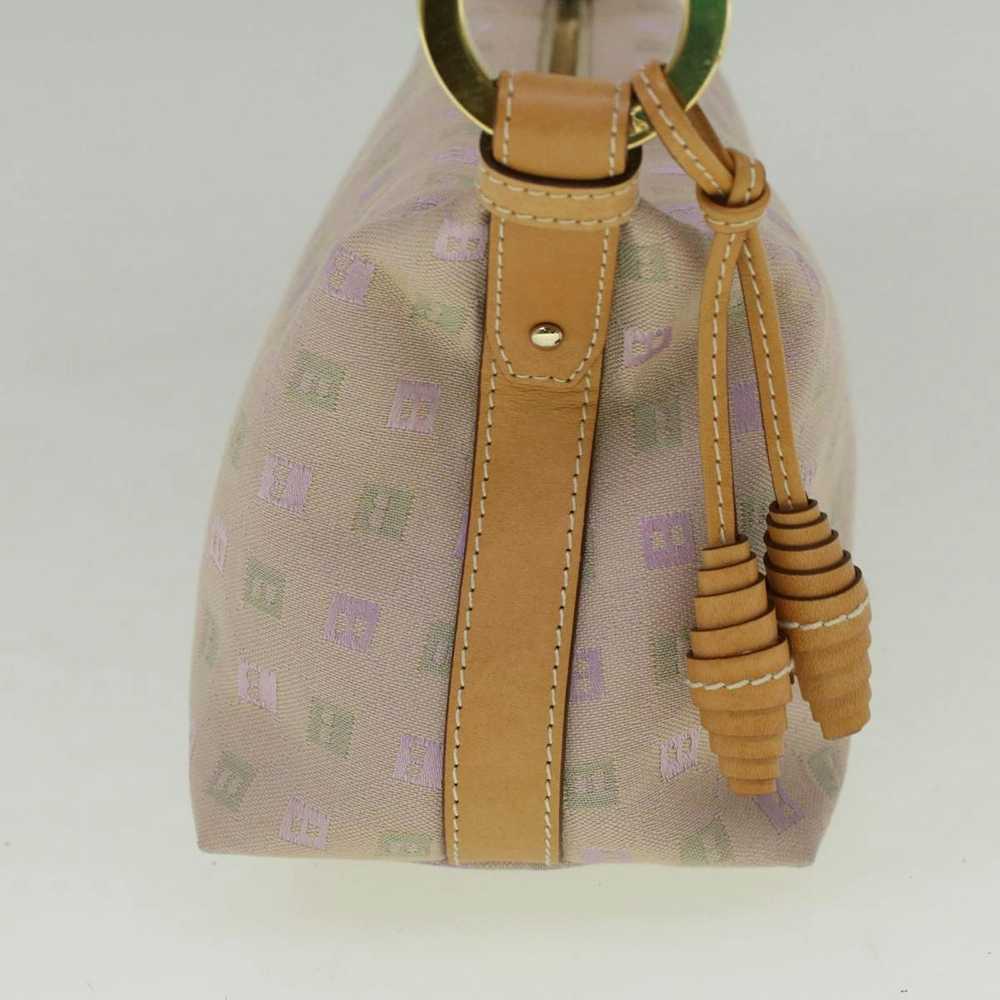Bally BALLY Shoulder Bag Canvas Pink Auth ac2477 - image 3