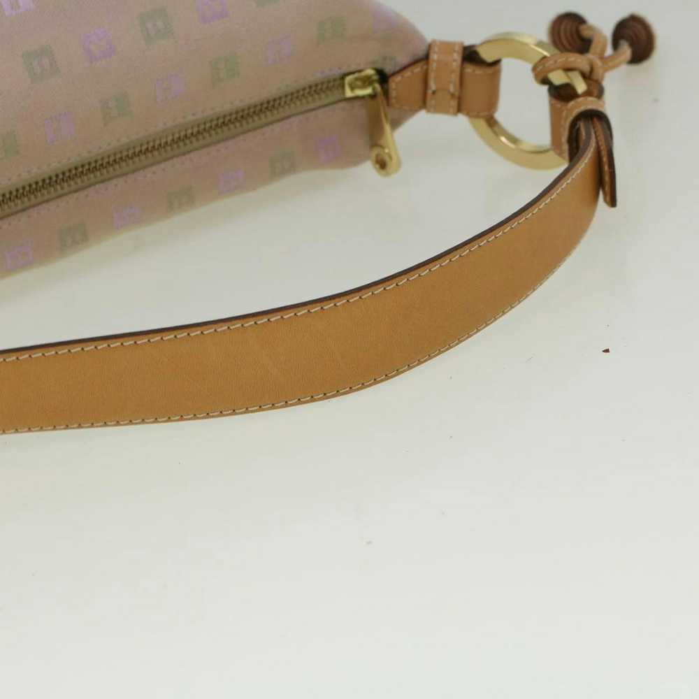 Bally BALLY Shoulder Bag Canvas Pink Auth ac2477 - image 7