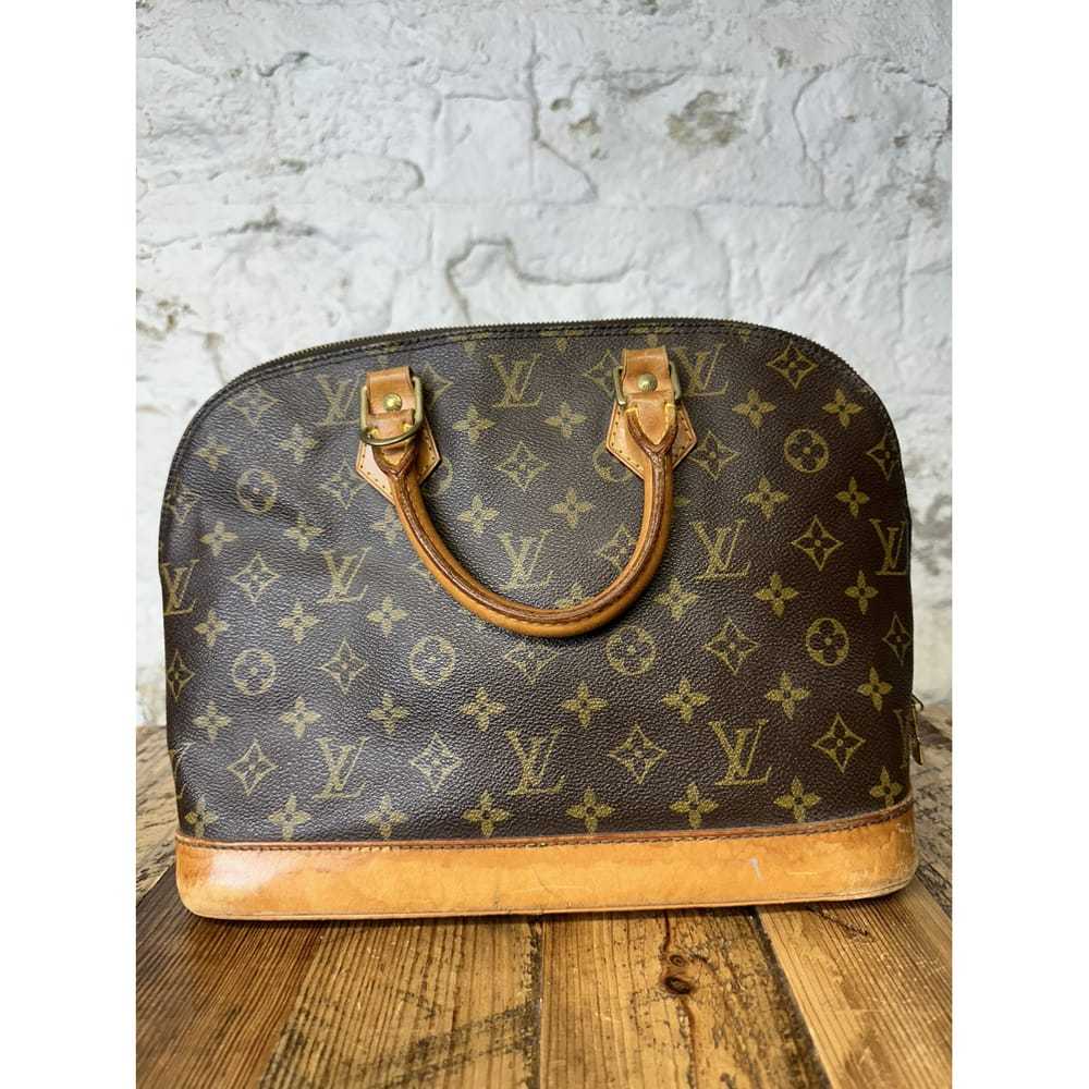 Louis Vuitton Alma cloth handbag - image 4