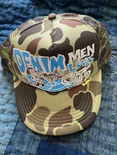 Men's adidas Camo John Deere Classic Trucker Adjustable Hat