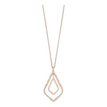 Kendra Scott Pink gold necklace