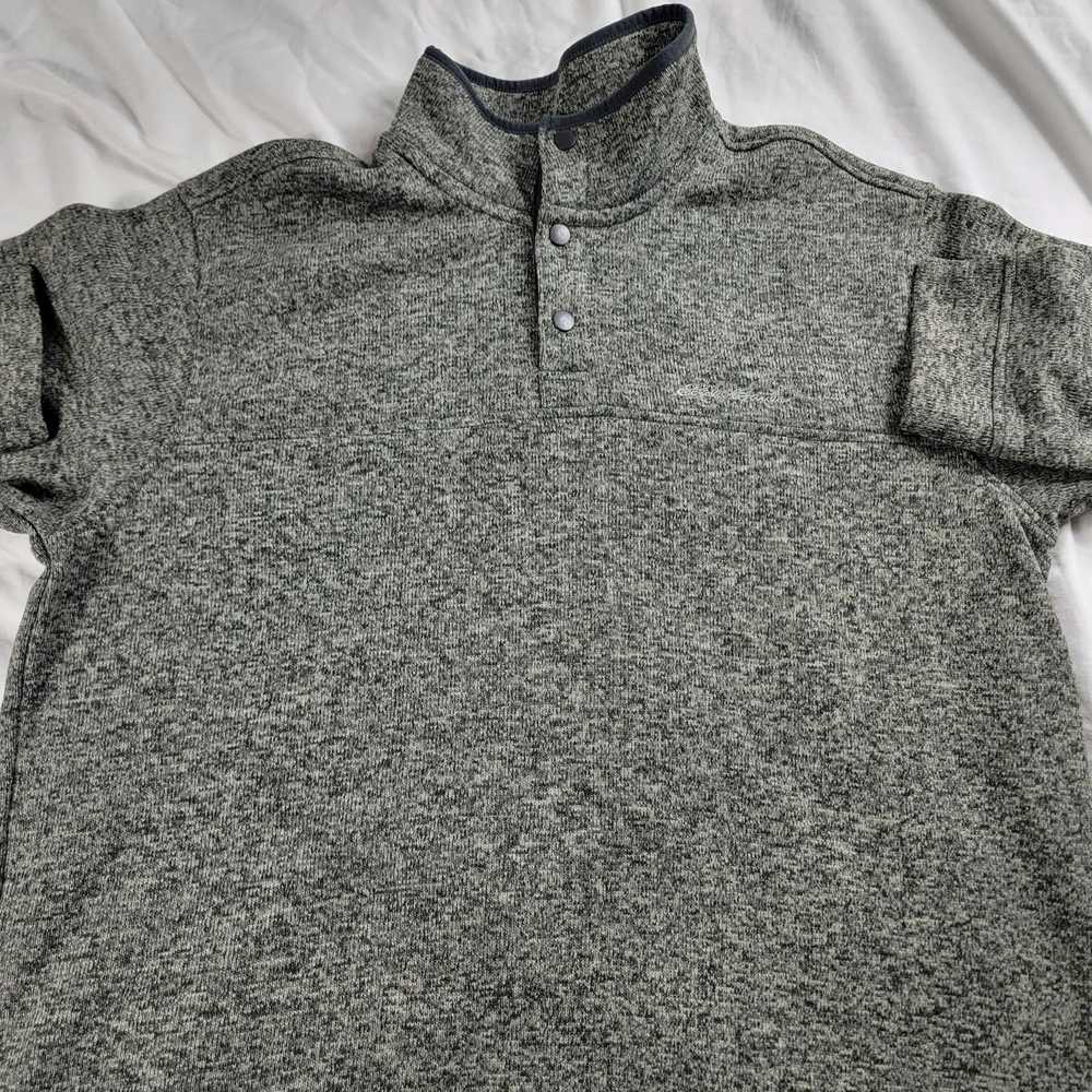 Eddie Bauer Eddie Bauer Mens XL Gray Sweater Ligh… - image 3