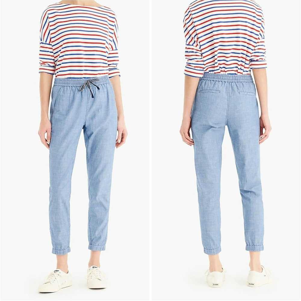 J.Crew J. Crew Point Sur Seaside Pants in Chambray - image 1