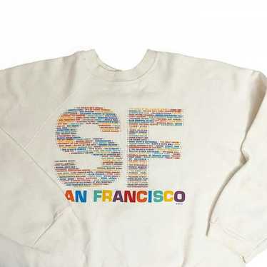 Tultex Vintage Tultex 1991 Crewneck San Francisco 