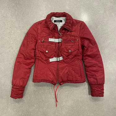 Versace Red Versace sport ski jacket.