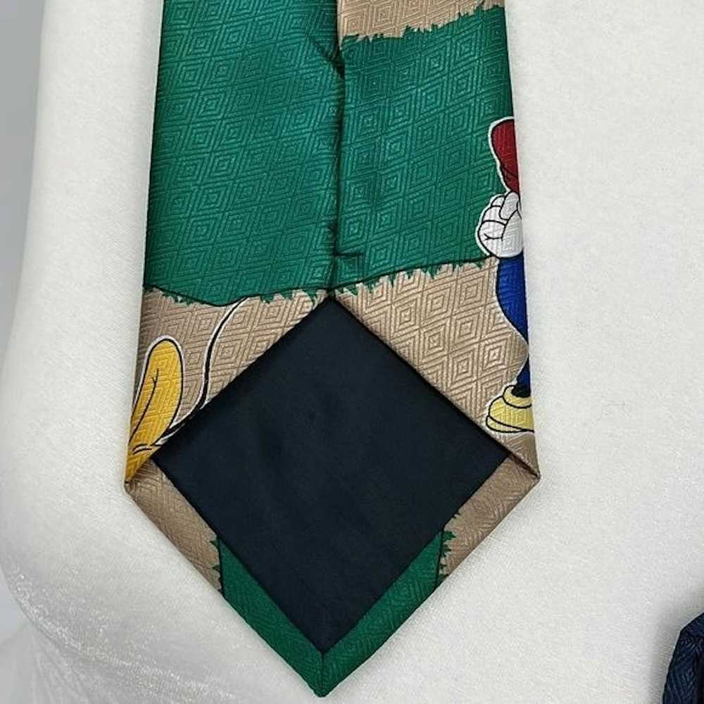 Disney Disney Mickey Unlimited Golf Tie Goofy Don… - image 4