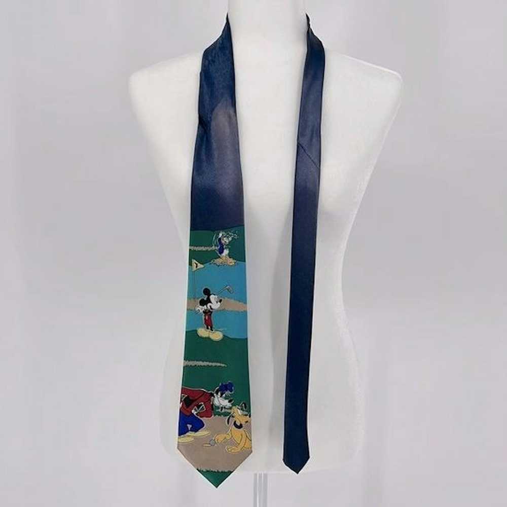 Disney Disney Mickey Unlimited Golf Tie Goofy Don… - image 5