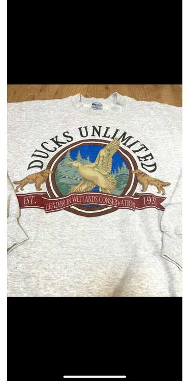 Art × Streetwear × Vintage Vintage Ducks Unlimited