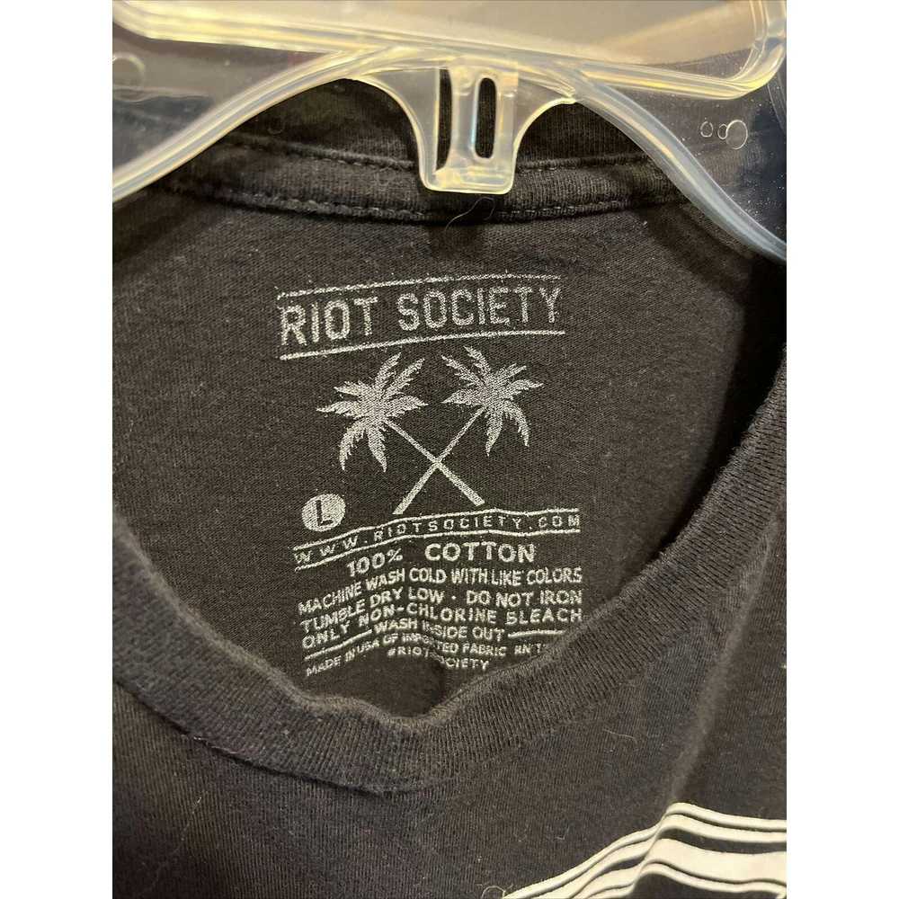 Riot Society Riot Society Men’s L Black Santa Cru… - image 2