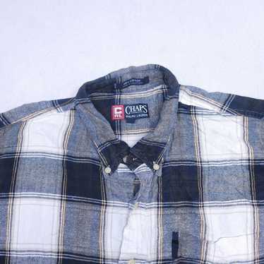 Chaps Chaps Buffalo Check Flannel Shirt Mens Size… - image 1