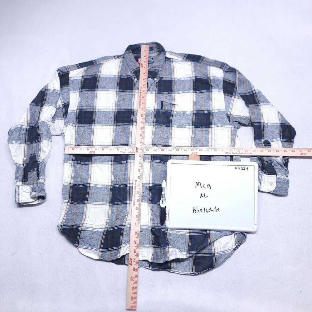 Chaps Chaps Buffalo Check Flannel Shirt Mens Size… - image 6
