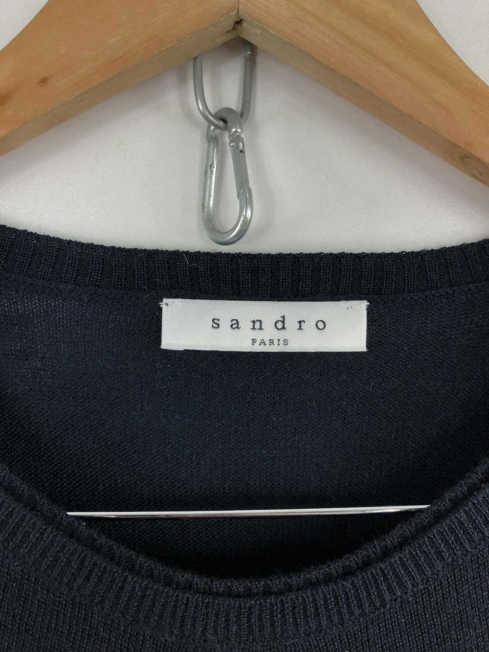 Luxury × Sandro × Streetwear Sandro Paris Sweater… - image 10
