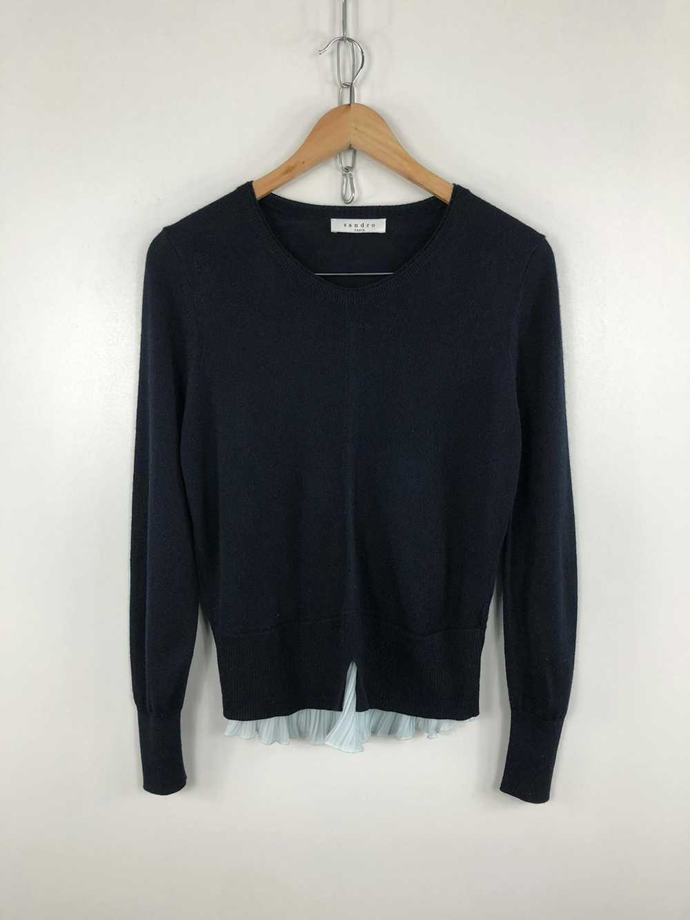 Luxury × Sandro × Streetwear Sandro Paris Sweater… - image 3