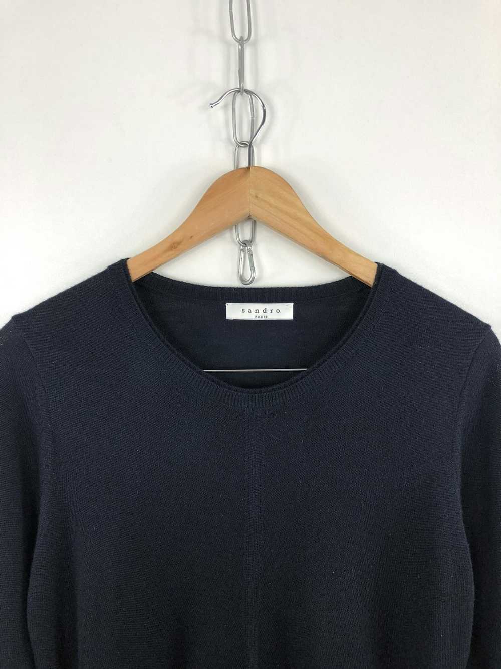 Luxury × Sandro × Streetwear Sandro Paris Sweater… - image 4