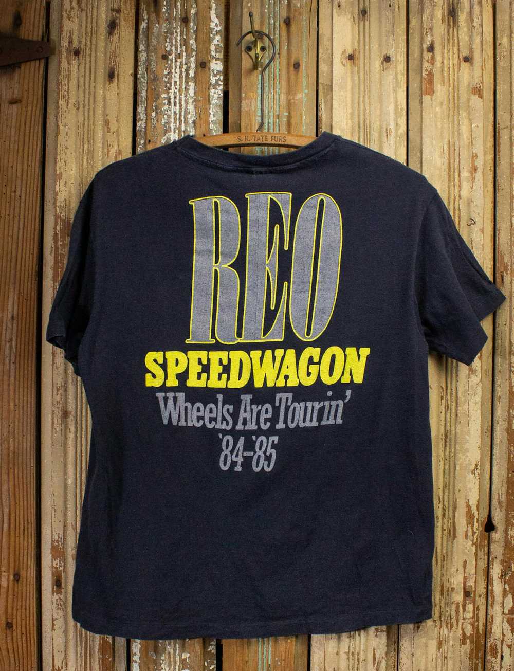 Band Tees × Vintage Vintage REO Speedwagon Wheels… - image 2