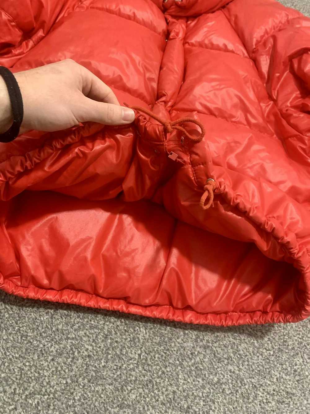 Moncler × Retro Jacket Vintage Red Moncler Puffer… - image 2