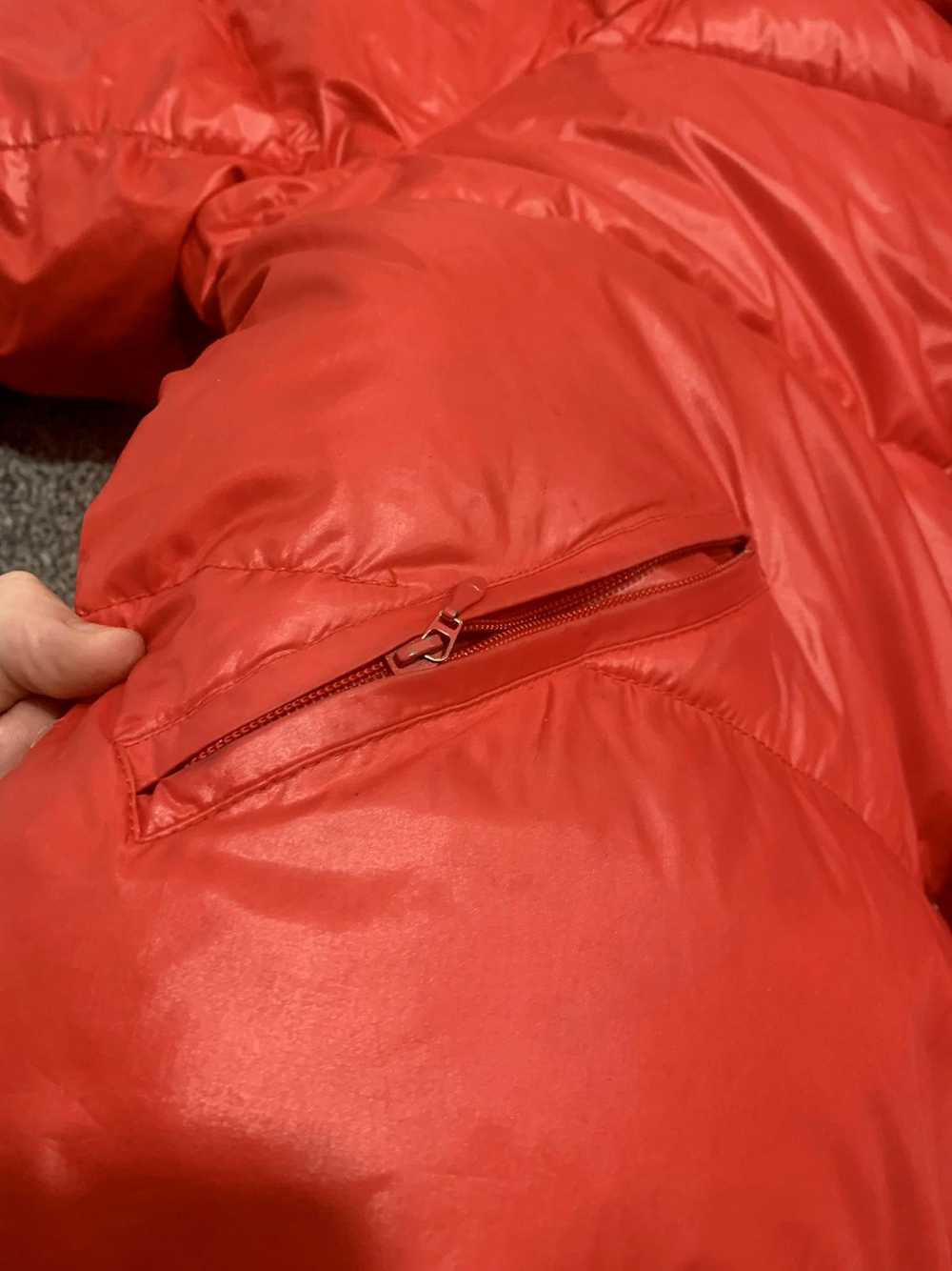 Moncler × Retro Jacket Vintage Red Moncler Puffer… - image 3